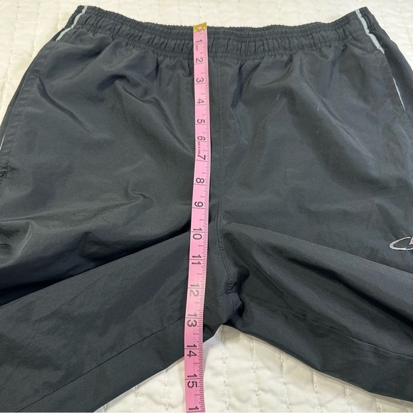 Champion Vintage Boys Black Sweatpants with White Stripes and Pockets - Picture 4 of 16